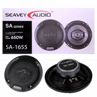 Seavey Audio 6 inch Round Speaker SA 1655 Pair 650 Watt