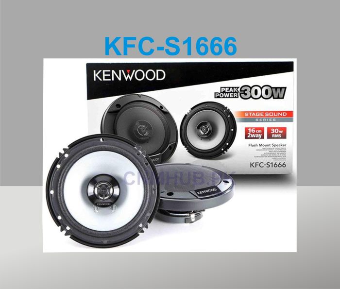 KENWOOD KFC-E1666 2 Way Speaker 300 Watt