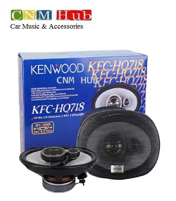 KENWOOD KFC HQ-718 3 way high quality flush Mount Speaker 